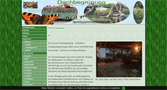 Desktop Screenshot of dachbegruenung-czebra.de